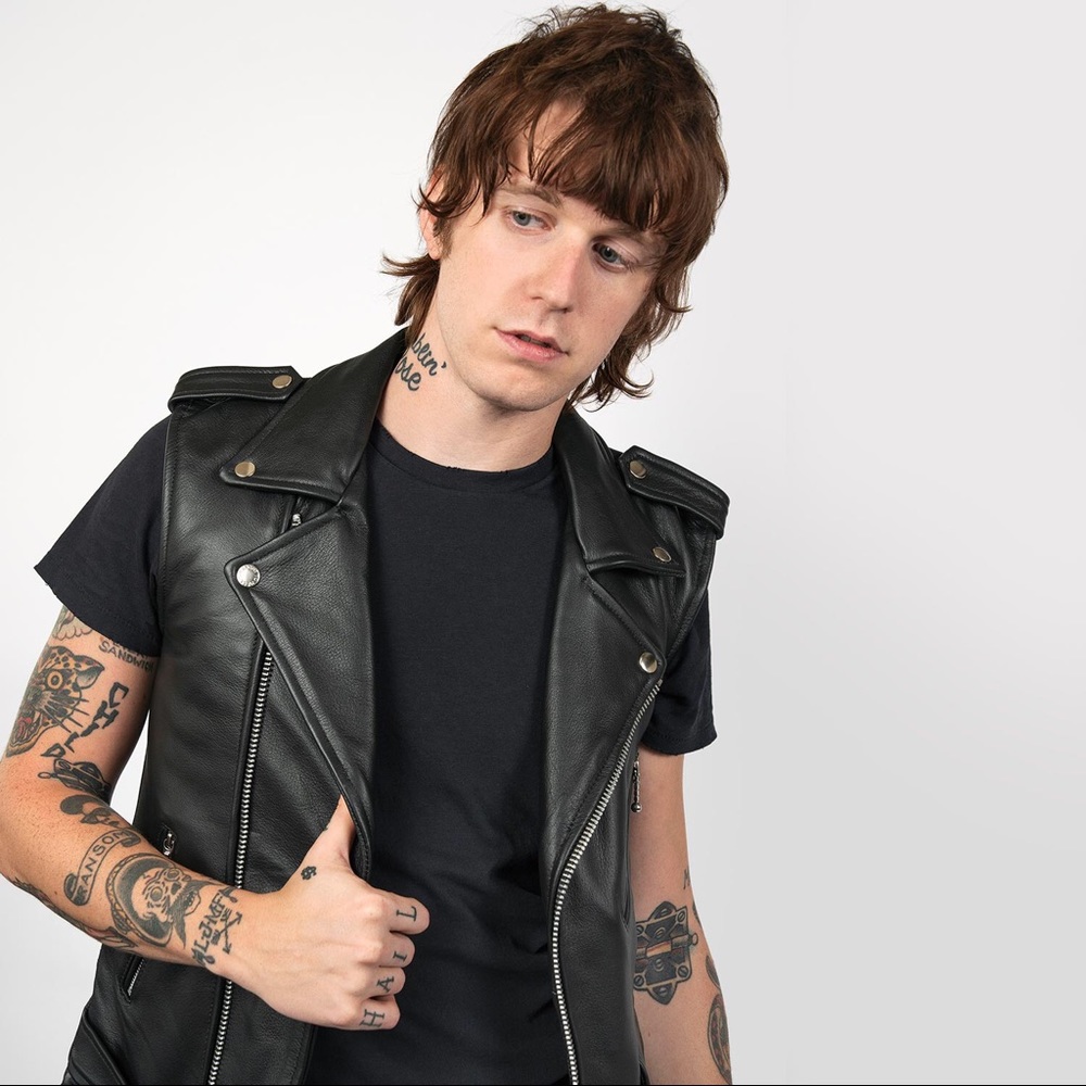 Straight To Hell leather vest